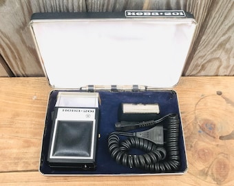 Neva electric shaver - 201 with case, Neva razor, travel razor, electric shaver, vintage razor