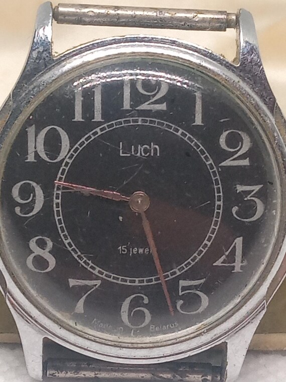 Very rare vintage watches, watches for men, Soviet watches, Luch watches, old Soviet, collectible watches, View 4