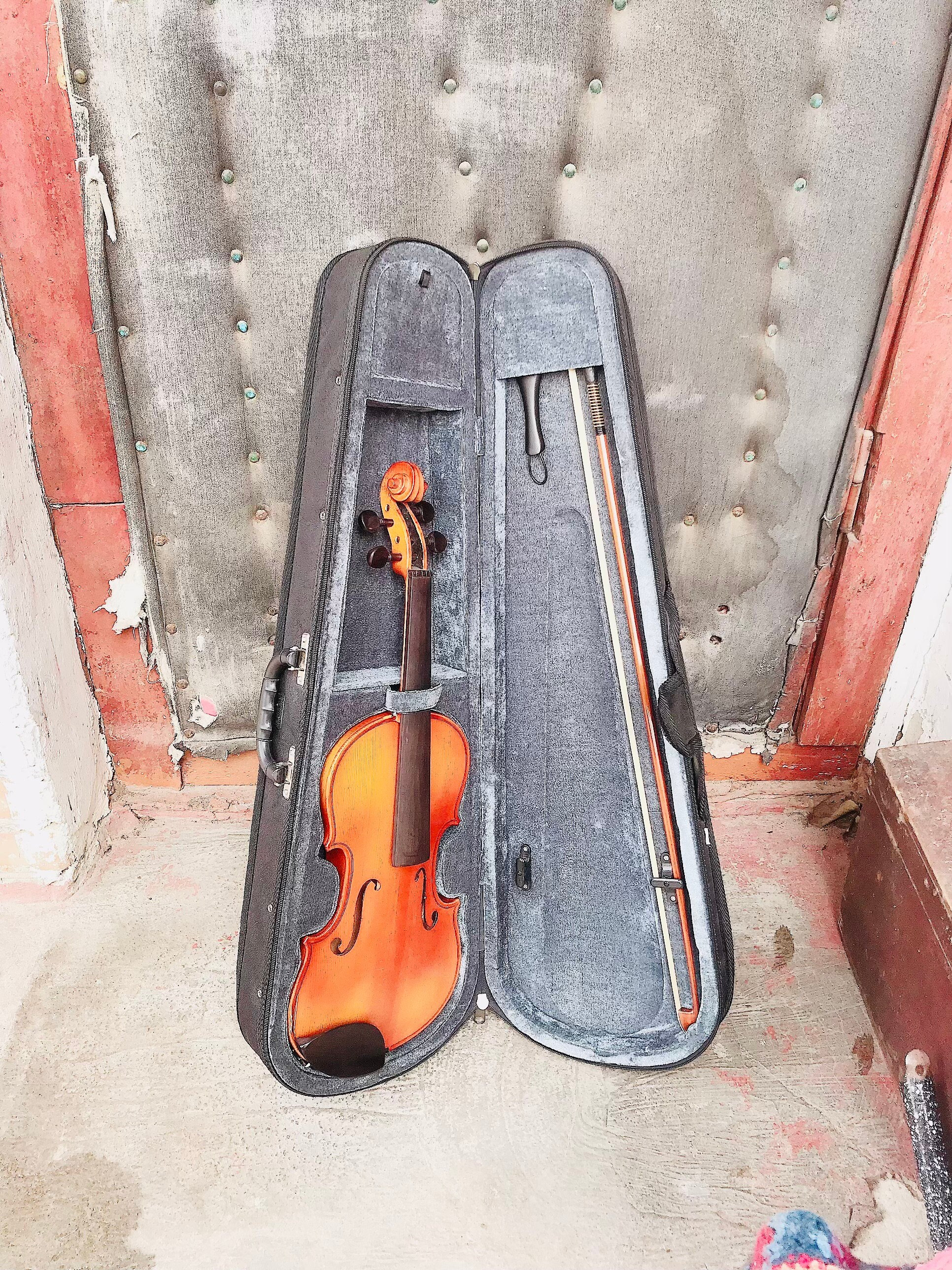 Second hand violin top