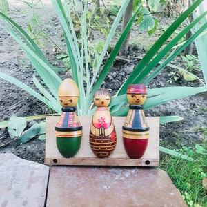 Ukrainians / Wooden picture. the USSR