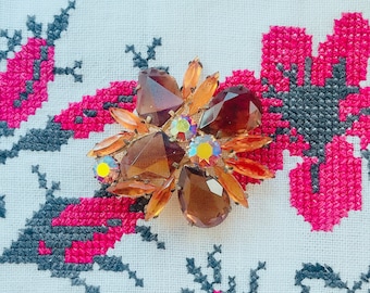 Brooch Vintage brooches Antique brooch Vintage jewelry Jewel Beautiful brooch Brooches Pins Clips USSR Birthday present