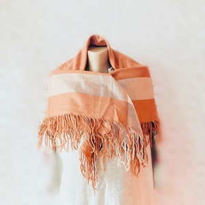 Wool scarf  scarf Vintage shawl Vintage Ukrainian shawl Russian shawl grandmother gift made in ussr Shawl