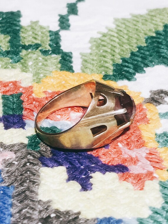 Silver ring. Old Soviet ring. 875 samples. Gift t… - image 4