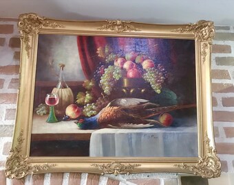 MEIJENDONK ALF 静物画 1981年制作アンティークショップ購入絵画 il_340x270.4945559263_eih9.jpg