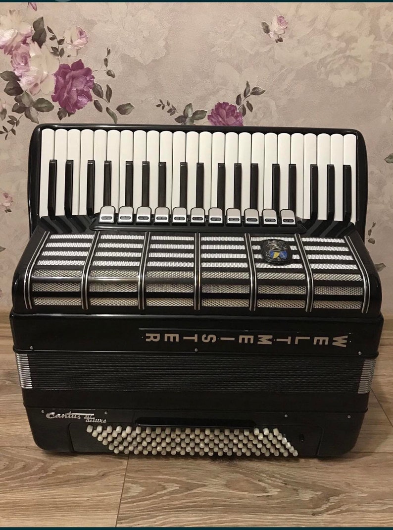 German Made Accordion Weltmeister Cantus IV Deluxe Etsy