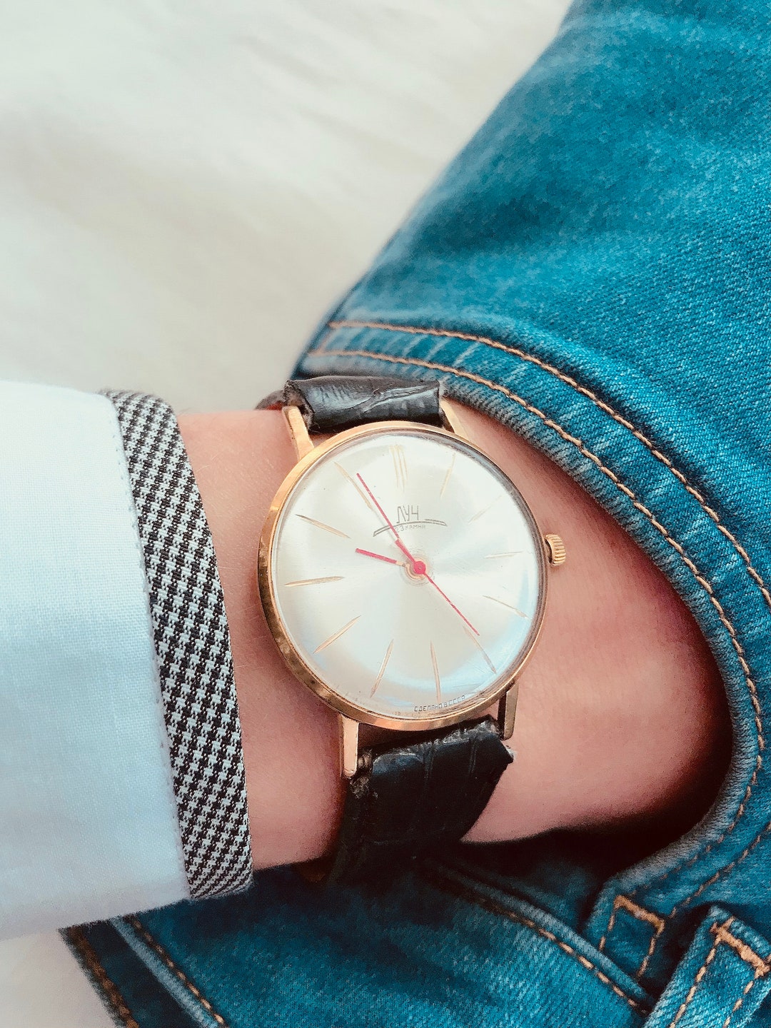 Orologi vintage molto rari, orologi da uomo, orologi sovietici, orologi  Luch, orologi russi, vecchio sovietico, orologi da collezione, Italia