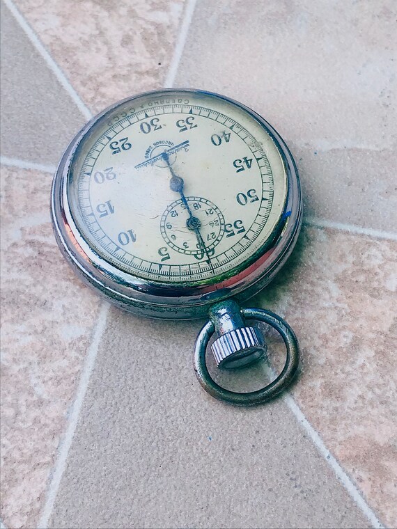 Soviet Stopwatch Agat Zlatoust, Vintage Stopwatch, Ch… - Gem
