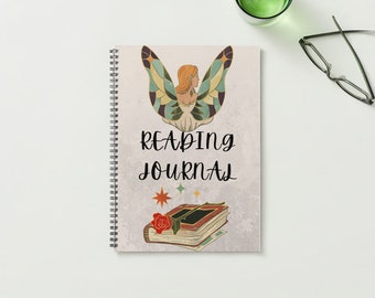 Reading journal | Printable | Cottage core style