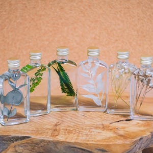 Mini-Herbarium, Gastgeschenk, Hochzeit, Geburtstag, Events, Tischdeko, Terrarium