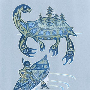 Turtle Island by Caleb Dysart (8x10)
