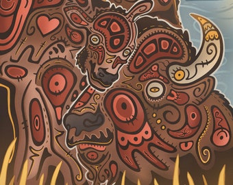 Büffel von Caleb Dysart (8x10)