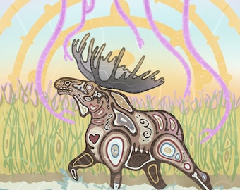 môswa / Elch von Caleb Dysart (8x10)