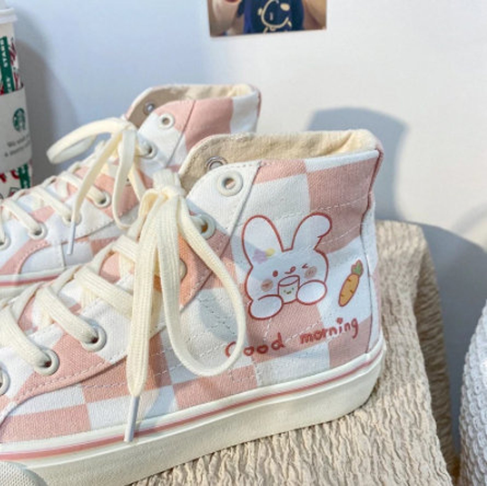 Kawaii Shoes Women's Sneakers Sports Japanese Sweet Lolita Etsy