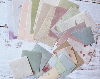 30 Pieces Floral Scrapbooking Paper Pack, Collage Paper Junk Journal Paper, Flower Print, Planner, Bullet Journal