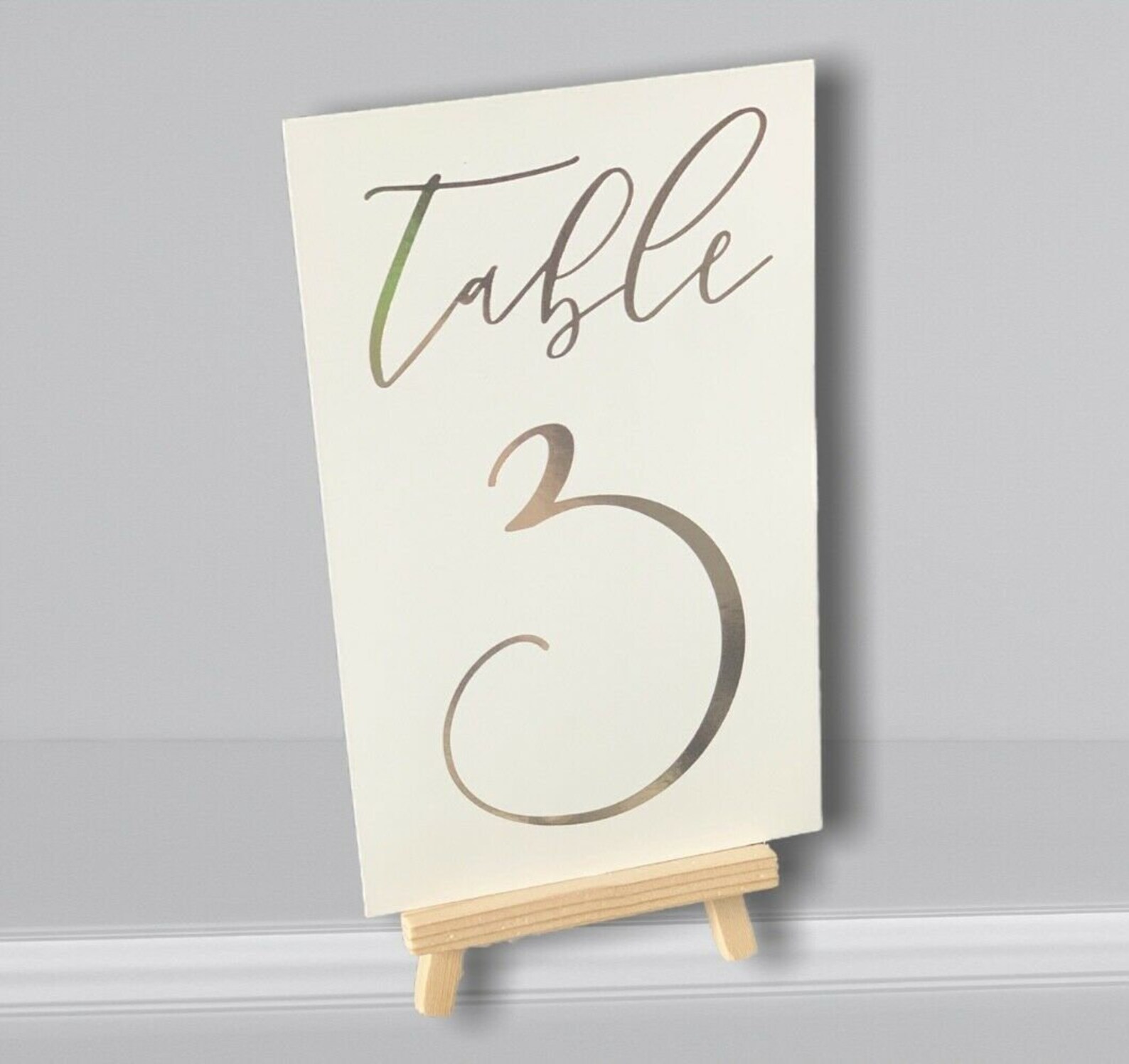 Wedding Table Number Holders Rustic Mini Easels Table Decor Etsy