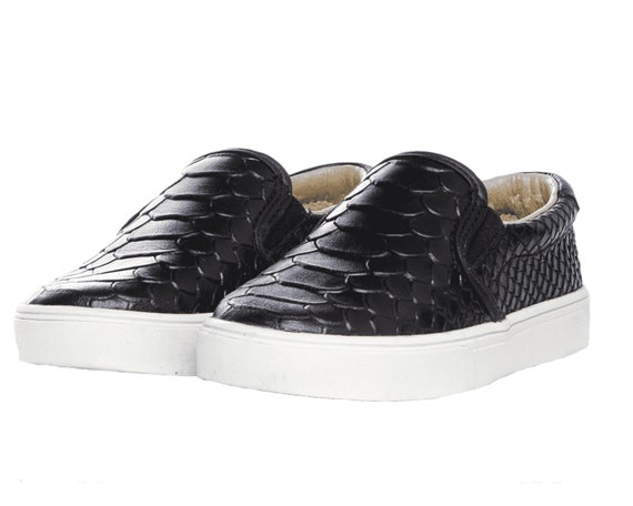Slip on snakeskin shoes sale