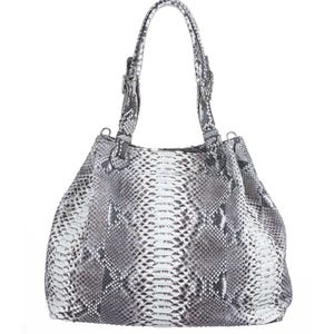 Large Fashion Snakeskin Shoulder Bag