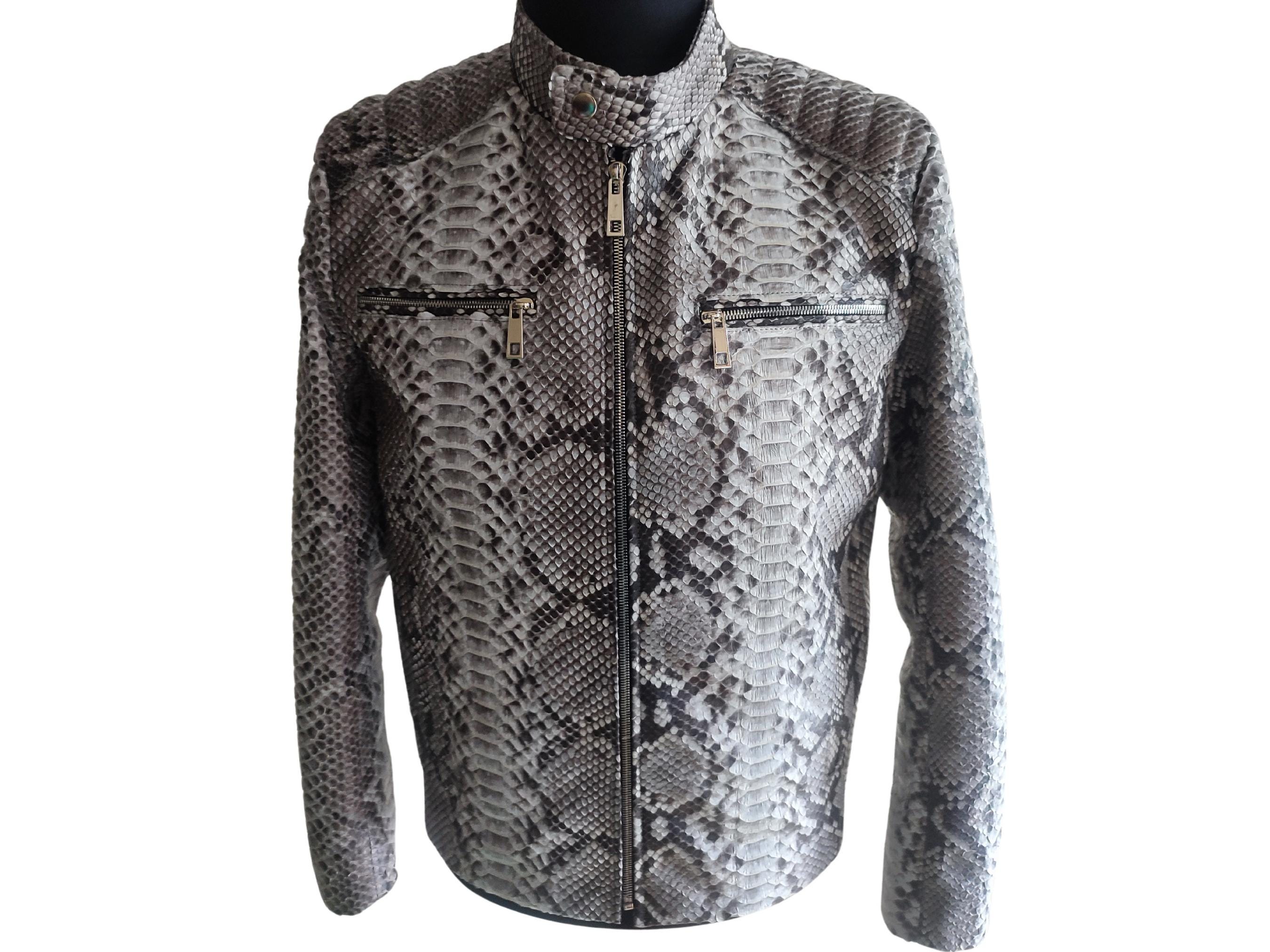 Man's python jacket - Etsy 日本 Man's python jacket - Etsy 日本