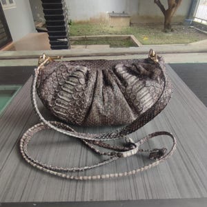 Serut Python Snakeskin Crossbody Bags