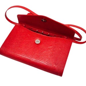 Lizard Skin Shoulder Bag