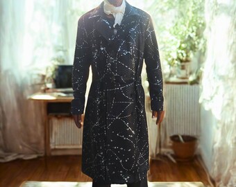 Genuine Python Snakeskin Winter Long Coat