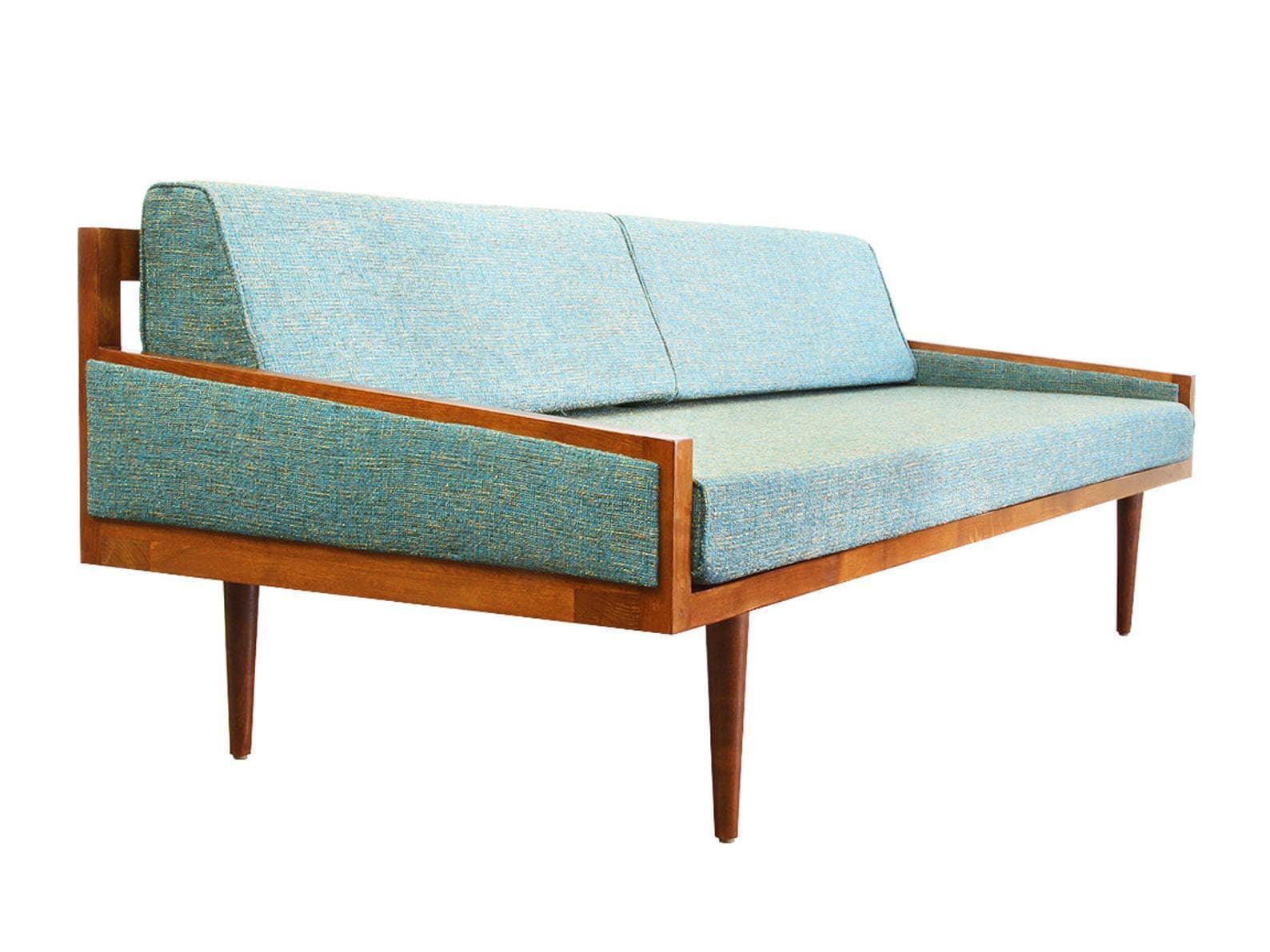 Mid century modern daybed casara modern executive sofa daybed Etsy