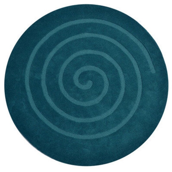 Large Round Rug - Etsy