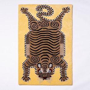 Handmade Tibetan hand tufted Rug 100% Woolen/Tibetan Tiger Rug 2x3 3x5 4x6 5x8 6x9 7x10 8x10 9x12 for living room, bedroom,kids room,home