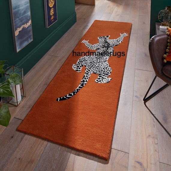 Animal Print Hall Runners Tiger Leopard Small Extra Large Long Carpet Rugs  Cheap