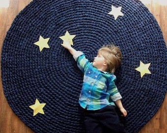 The Vortex Crochet Rug. Round crochet rug pattern. Crochet pattern