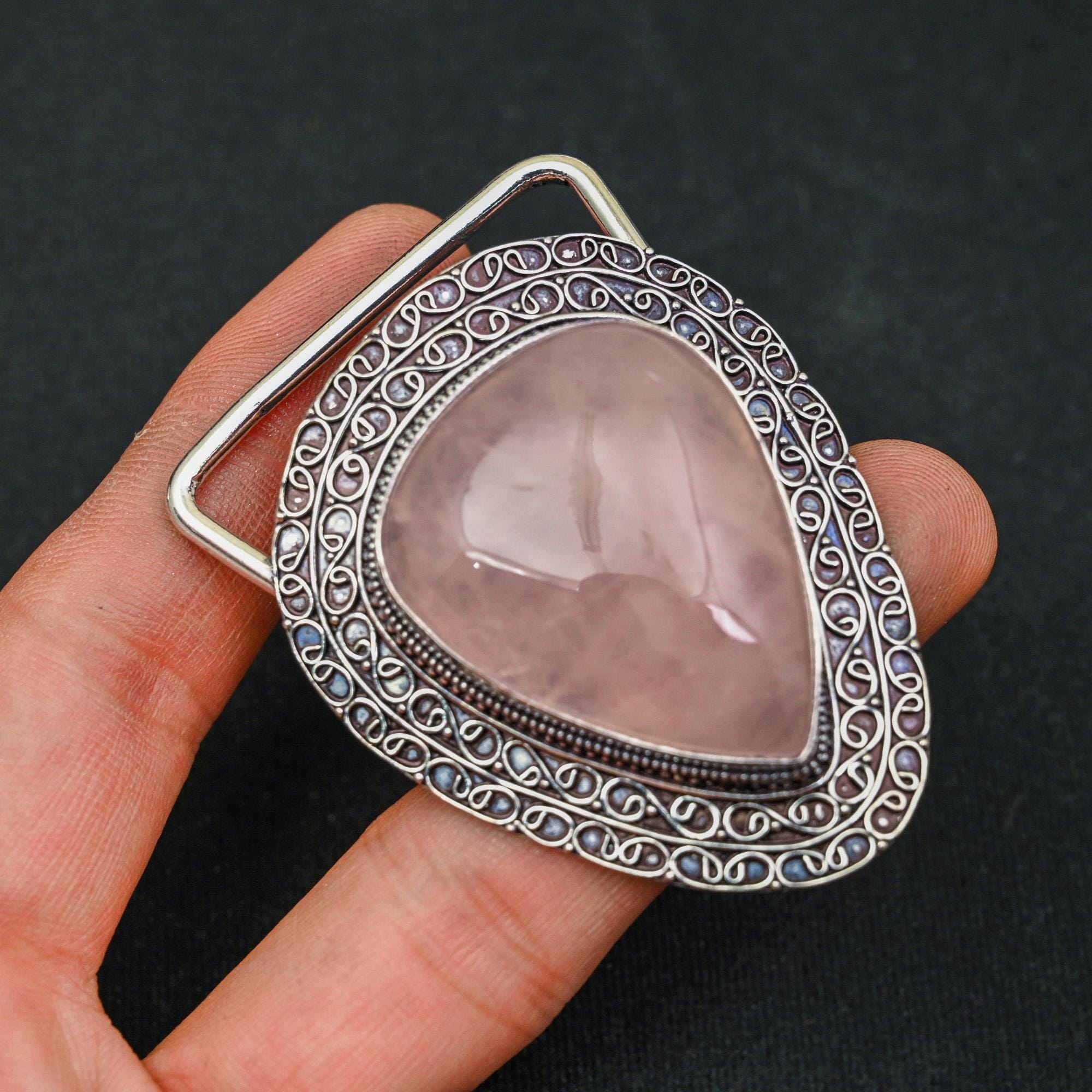 Rose Quartz Belt Rose Quartz Belt - Etsy main image 3