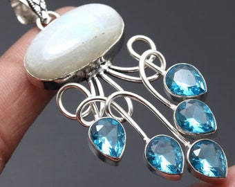 Titanium Druzy Citrine Quartz Gemstone Pendant Jewellery Woman Pendant Gemstone Jewelry Pendant Gift For Her Jewelry Gift For Him