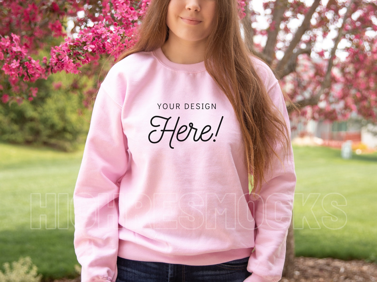 Gildan 18000 Mockup Bundle Gildan Light Pink Sweatshirt Etsy Italia