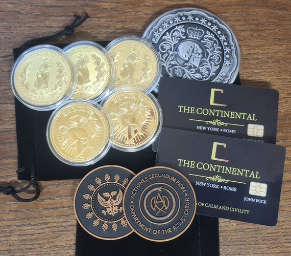 LARGE John Wick Blood Oath Marker With Finger Print & Etsy Singapore