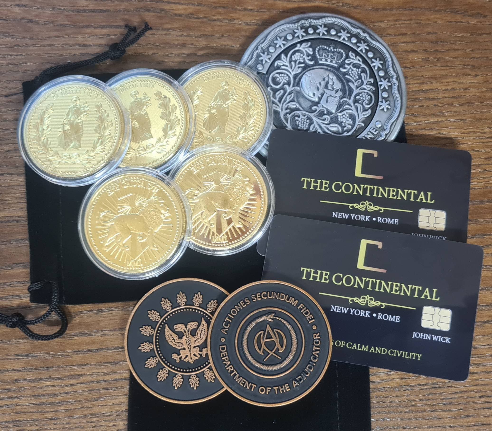 LARGE John Wick Blood Oath Marker With Finger Print & Etsy