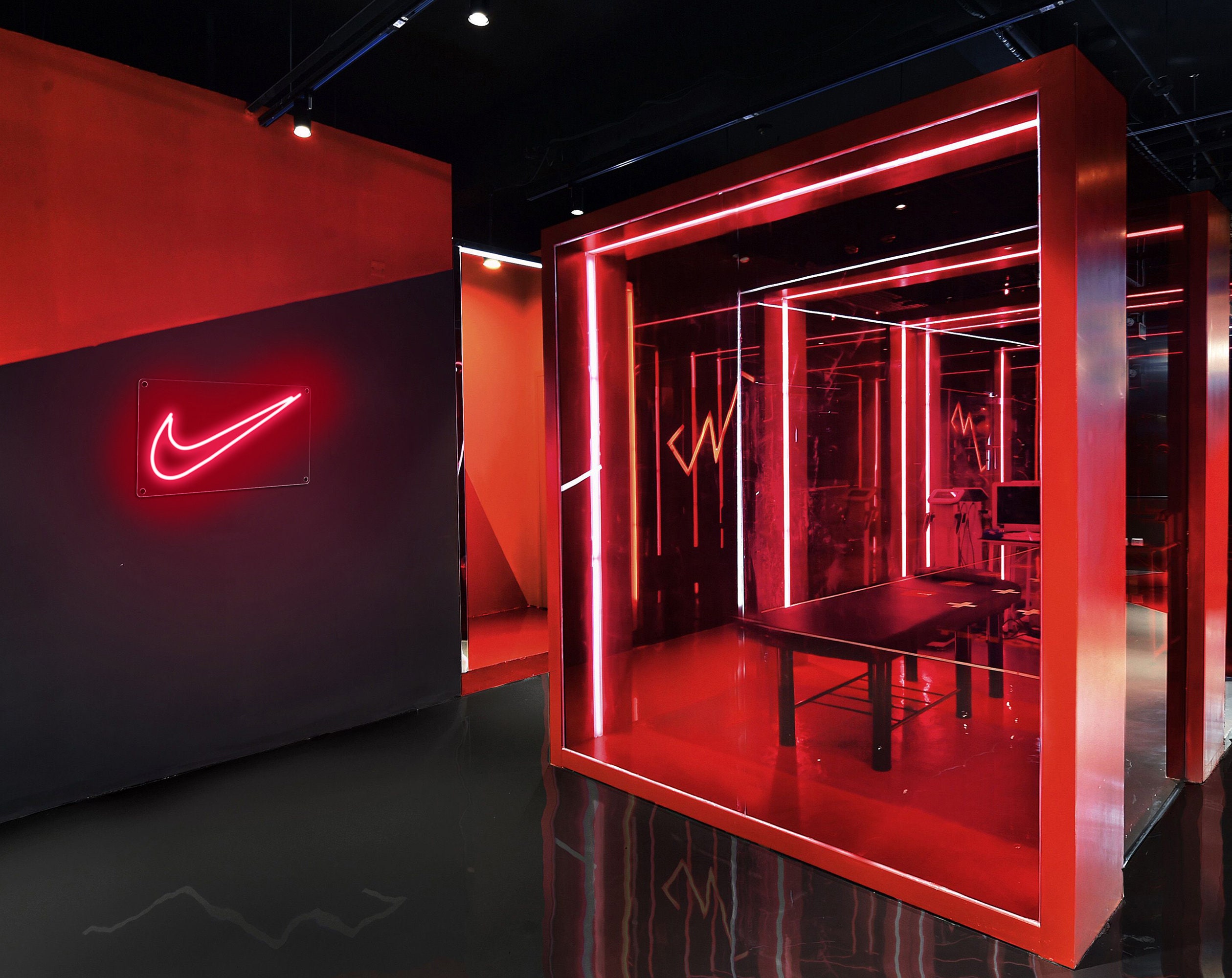 Nike Logo Neon Sign LED Neon Home Decor Sport Logo Nike Neon - Etsy België