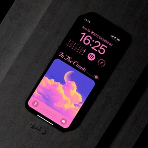 Dreamy Lost In Clouds iPhone Wallpaper / Fondo de pantalla del teléfono móvil / iOS LockScreen Wallpaper / Fondo de pantalla del teléfono celular / Regalo / 130