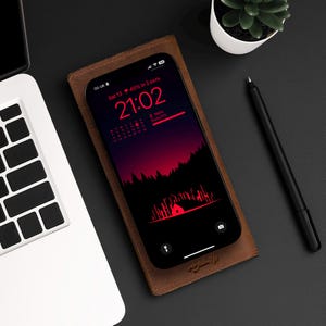 Haus im Wald | iOS LockScreen Hintergrundbild | iPhone Hintergrund | Handy-Tapeten | Handy Hintergrundbilder | Handy-Tapeten | 0282
