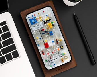 Transparent Electronic Circuit Board iPhone Wallpaper | Mobile Phone Wallpaper | iOS LockScreen Wallpaper | Cellphone Wallpaper | 0383