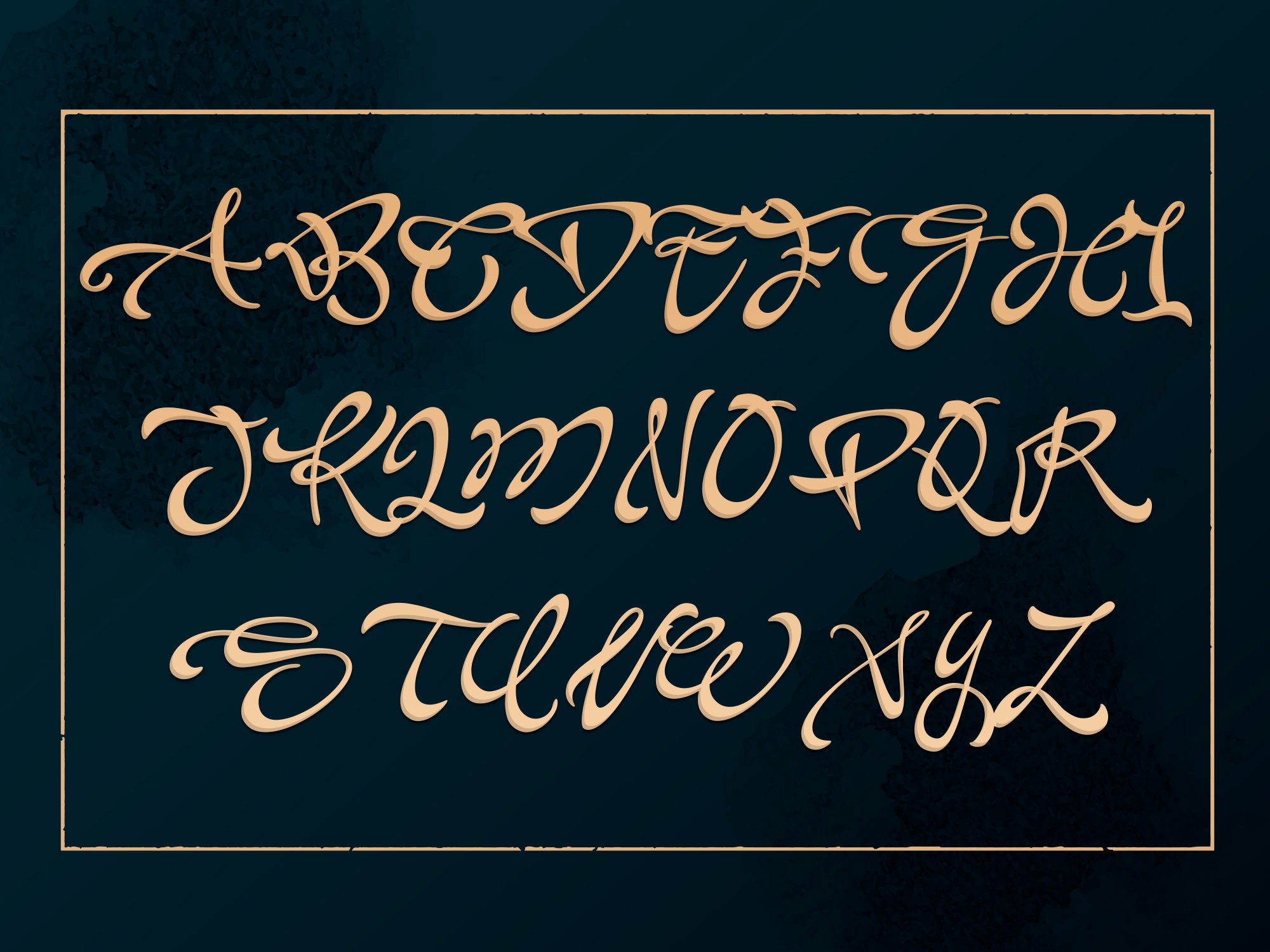 Universitair Scriptlettertype