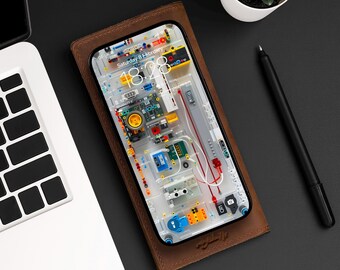 Transparent Electronic Circuit Board iPhone Wallpaper | Mobile Phone Wallpaper | iOS LockScreen Wallpaper | Cellphone Wallpaper | 0384