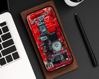 Transparent LEGO iPhone Internals iPhone Wallpaper | Mobile Phone Wallpaper | iOS LockScreen Wallpaper | Cellphone Wallpaper | 0390