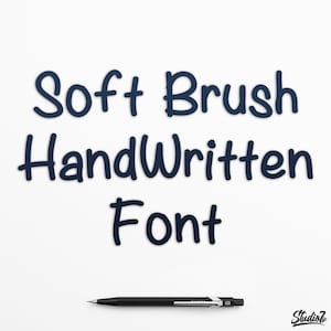 ソフトブラシ手書きフォント、TTF OTF、漫画フォント、モダンフォント、ProCreateフォント、ブランディングフォント、Cricutフォント、ブラシフォント、デザイナーフォント