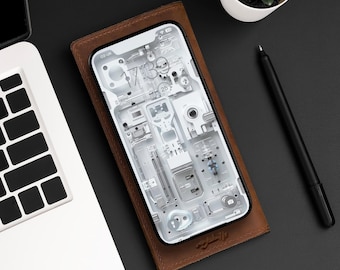 Nothing Phone Inspired Internals iPhone Wallpaper | Mobile Phone Wallpaper | iOS LockScreen Wallpaper | Cellphone Wallpaper | 0373