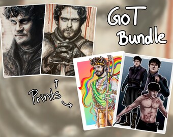 Game of Thrones Bundle - A4 Art Prints