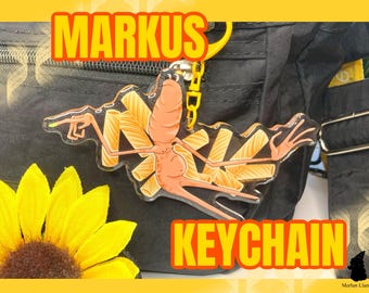 Marcus the Worm - Keychain