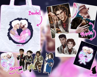 Jayvik Bundle (Arcane) - Prints, Stickers, Bags