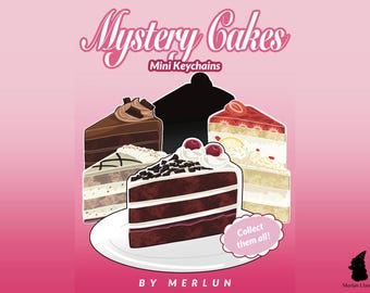Cake mini keychains (blind bag)