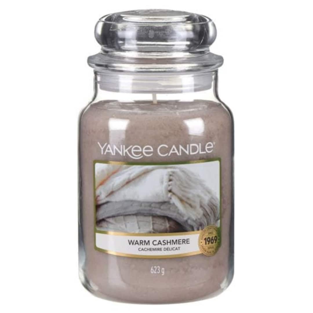 SALE Warm Cashmere - Yankee Candle Jar