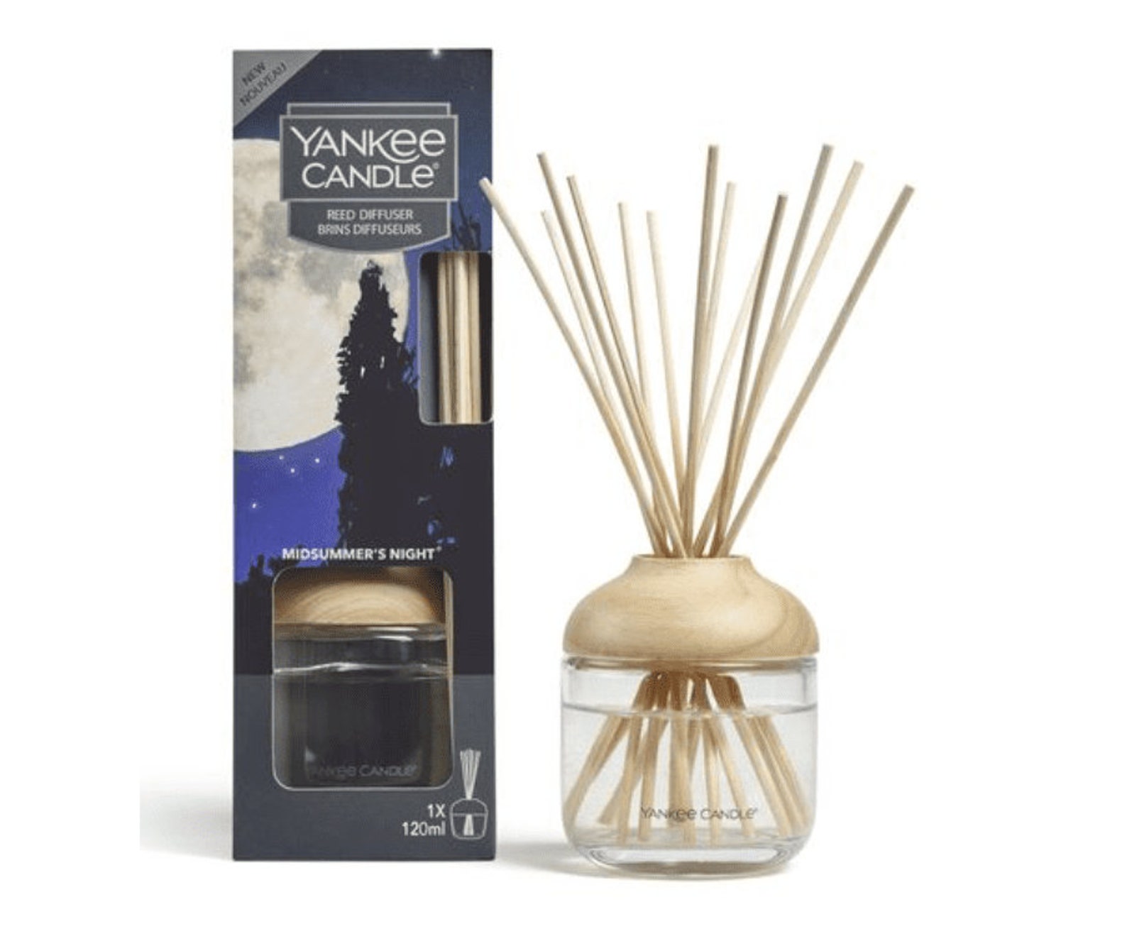 Midsummer's Night Reed Diffuser Yankee Candle 120ml Etsy